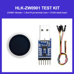 Hi-link surface array semiconductor fingerprint recognition sensor module HLK-ZW0901 capacitive touch test kit/development board